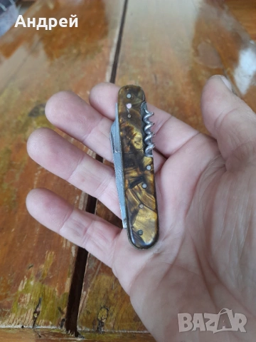Стар джобен нож,ножче,ножка #171, снимка 3 - Други ценни предмети - 53097223