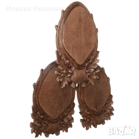 Поставка за Ловен трофей - Модел 2 - дърворезба, снимка 5 - Декорация за дома - 35490140