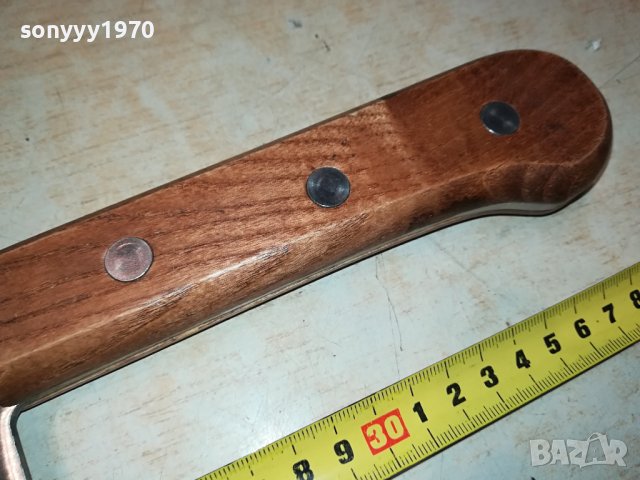 JAPAN-МАСИВЕН САТЪР-ЯК ГОЛЯМ ТЕЖЪК 1001241745, снимка 10 - Антикварни и старинни предмети - 43748015