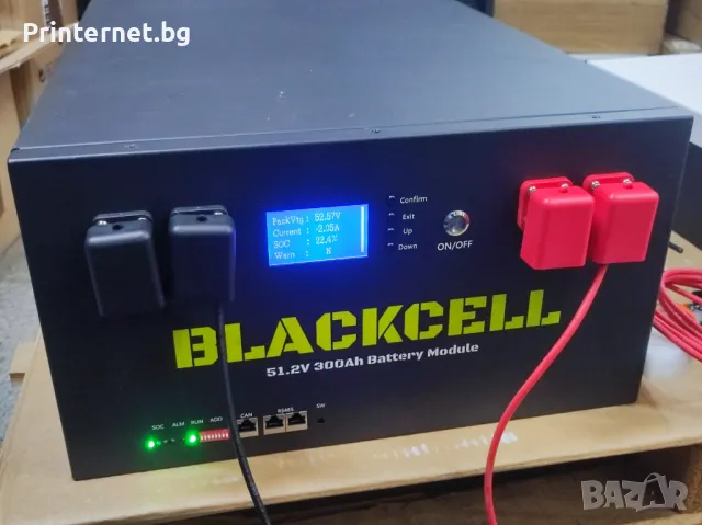 Нова кутия за батерии LIFEPO4 51.2V 280Ah-304Ah с 200A BMS, снимка 2 - Друга електроника - 47363694