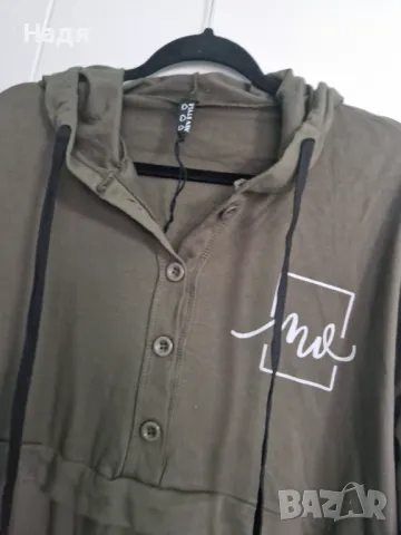 Голям размер рокля, снимка 6 - Рокли - 48642906