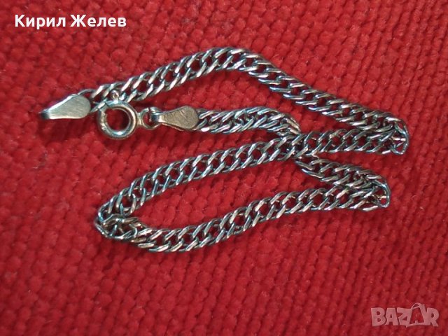 СРЕБЪРНА ГРИВНА СРЕБРО 925 ФИНА РЕТРО ВИНТИДЖ АРТ МАЙСТОРСКА ИЗРАБОТКА ПЛЕТКА 25600, снимка 3 - Гривни - 35858818