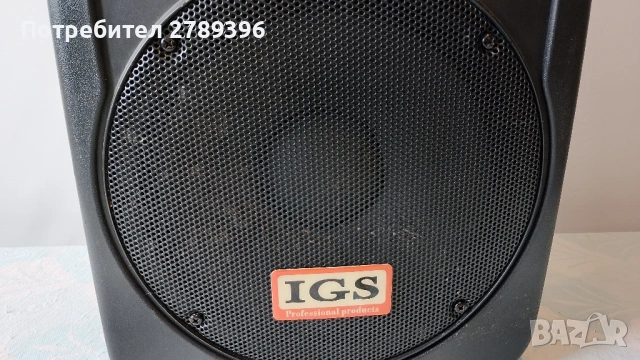 професионални тонколони 12", комплект със стойки, снимка 4 - Тонколони - 53475494