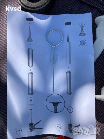 Пистолет за силикон 7 части , снимка 2 - Други - 36791619