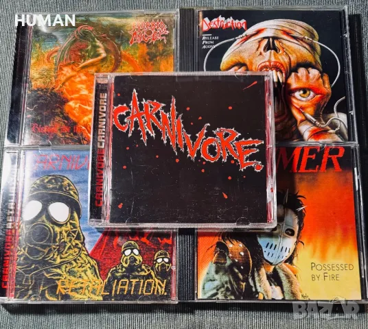 Carnivore - Morbid Angel - Destruction , снимка 1 - CD дискове - 47856477