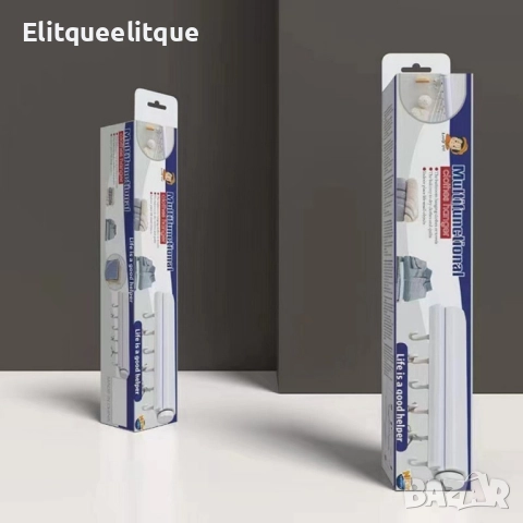 Прибиращ се простор за дрехи с 5 въжета и куки - Максимална дължина 3.2 метра, бял, снимка 6 - Други стоки за дома - 52335304