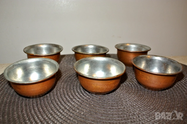Медни чаши за кафе и други напитки