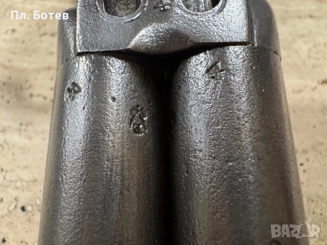 Стар двуцевен пистолет, револвер, снимка 4 - Антикварни и старинни предмети - 51991185