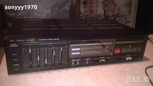 FISHER-470W НА ТРАФА, снимка 4 - Ресийвъри, усилватели, смесителни пултове - 27617255