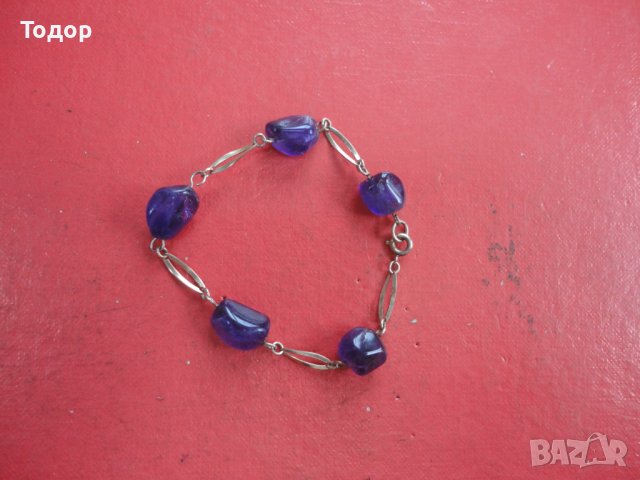 Страхотна гривна с камъни, снимка 2 - Гривни - 43213132