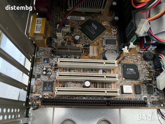 Компютър Intel  Celeron 1100, s.370 с дънна платка GA-6VEML, снимка 4 - За дома - 39925825