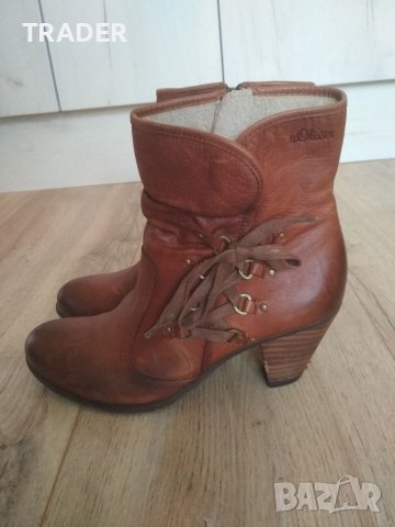 Дамски боти обувки ботуши s.Oliver, снимка 2 - Дамски боти - 39735472