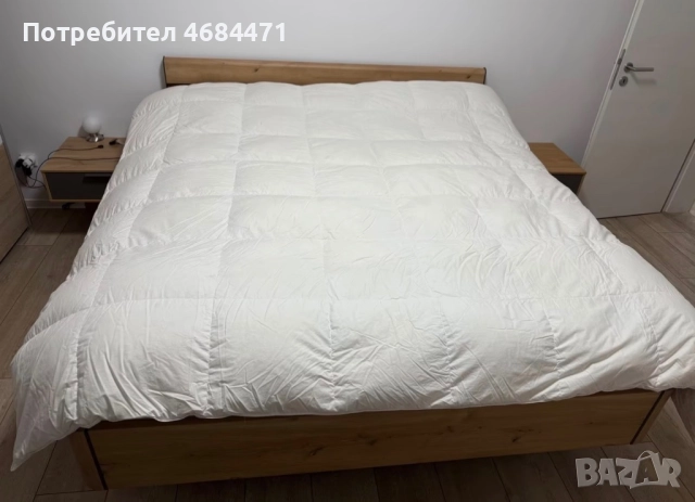 УЛТРА ТОПЛА ПУХЕНА ЗАВИВКА 240 х 220 см - 90% Естествен пух