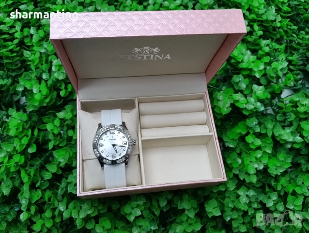 Festina дамски часовник с кутия, снимка 5 - Дамски - 53477881