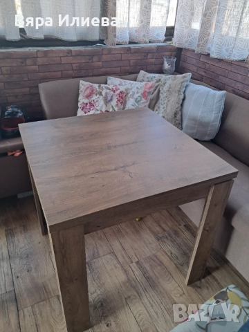 Кухненска разтегателна маса - JUNGEN JYSK 80x80/160 , снимка 2 - Маси - 52400614