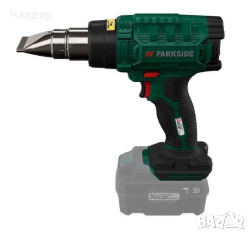 Parkside акумулаторен пистолет за горещ въздух 20V, снимка 4 - Други инструменти - 51496523