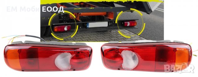 Стопове Стоп Задни Светлини Е4-марк RENAULT PREMIUM MIDLUM 2000 - 2005