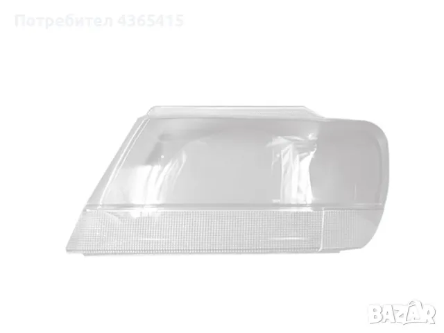 Стъкло за фар на Jeep Grand Cherokee WJ (1999-2004) Ляв