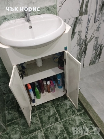 пвц шкаф долен за баня 60 см горен мдф на 60, снимка 6 - Шкафове - 51967486