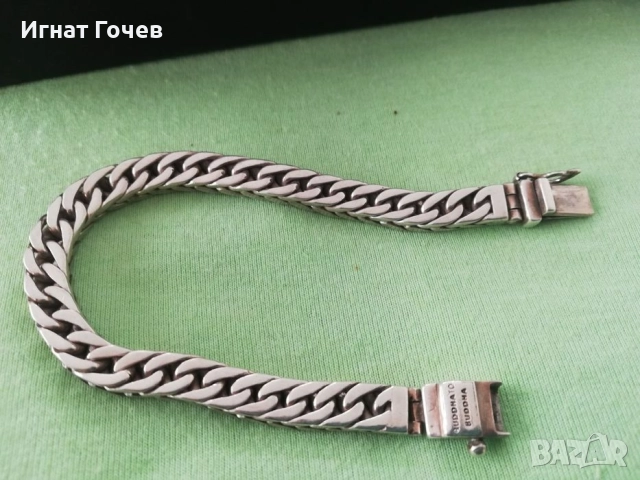 сребро, гривни и ланец , снимка 8 - Колиета, медальони, синджири - 52850545