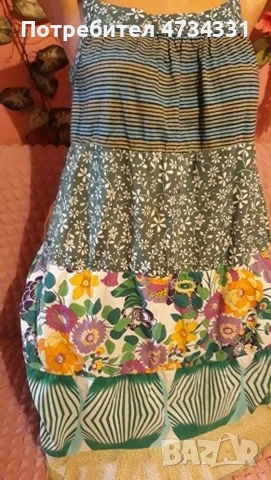 Цветна Рокля, снимка 4 - Рокли - 53477269