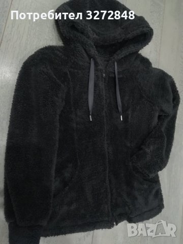 Пухкаво яке с качулка - М, снимка 7 - Якета - 43166540