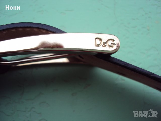 Унисекс кожен колан D&G Dolce&Gabbana- оригинал, снимка 2 - Колани - 36603942