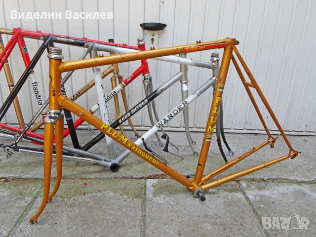 Ретро шосейни рамки, снимка 8 - Части за велосипеди - 33528137
