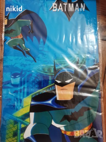 Батман Batman найлонова покривка за парти рожден ден, снимка 2 - Покривки за маси - 20527470