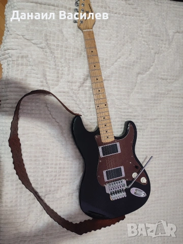 Електрическа китара Tenson с Floyd Rose – отлично състояние