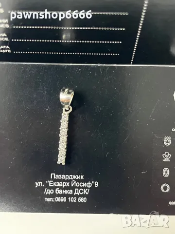 Сребърна висулка 925, снимка 5 - Колиета, медальони, синджири - 49313295