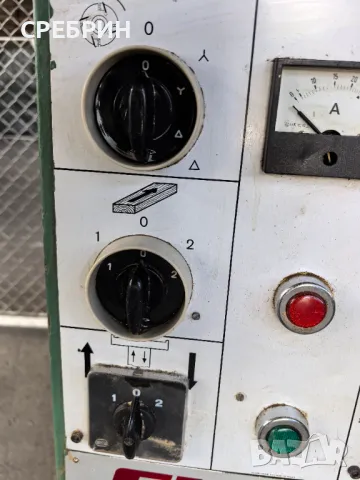 Щрайхмус на 630 мм с 4 ножа, 2 скорости с авт качване и сваляне на плота, 5.5 кв вис 250 мм, снимка 4 - Други машини и части - 50125307