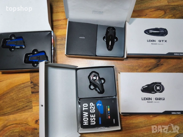 НОВИ LEXIN 2 бр. B4FM за 10 водача Bluetooth интеркоми за каска със споделяне на музика..., снимка 10 - Аксесоари и консумативи - 51636393