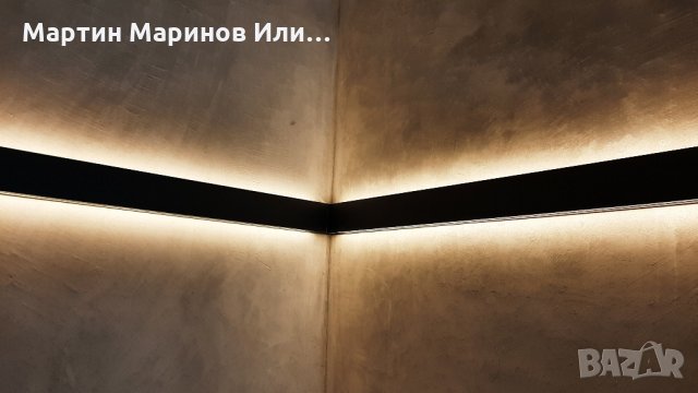 Алуминиев Профил за ЛЕД Лента ъп даун, снимка 3 - Лампи за стена - 32551095