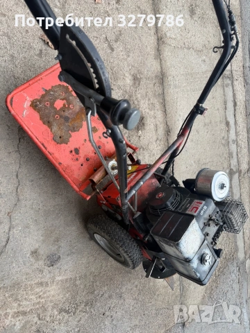 Машина за събиране с двигател Briggs & Stratton 8hp, снимка 5 - Градинска техника - 53219778