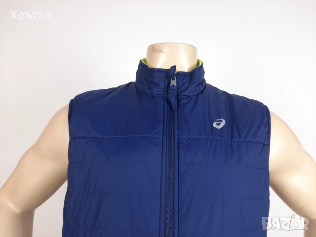 Asics Reversible Vest - Оригинален мъжки елек с две лица р-р M, снимка 7 - Якета - 52829398
