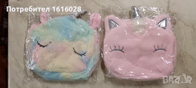 Детски пухкави чантички Еднорози., снимка 6 - Раници - 43610352