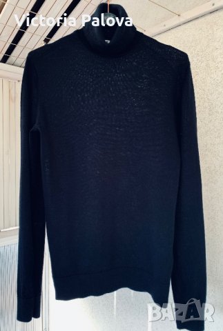 Екстра тънък меринос поло унисекс WE Холандия, снимка 8 - Блузи с дълъг ръкав и пуловери - 39537066