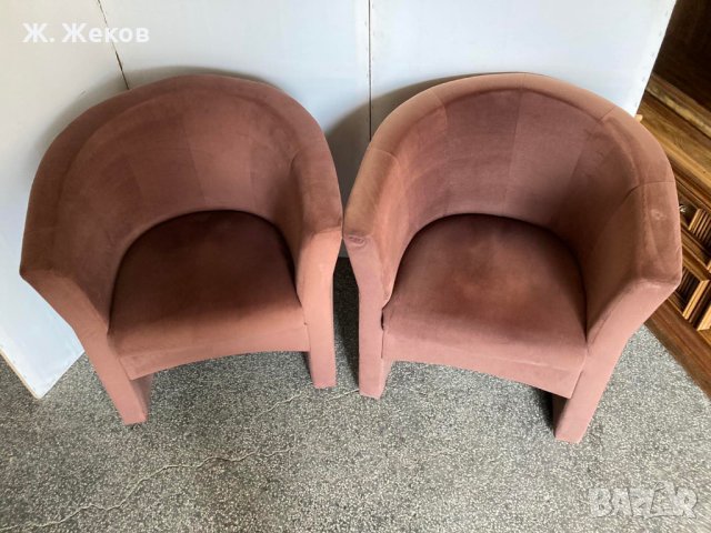Две кресла внос от Холандия, снимка 2 - Дивани и мека мебел - 43209408