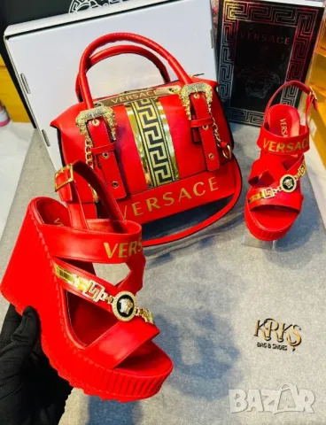 дамски сандали на платформа versace , снимка 1 - Сандали - 49277968