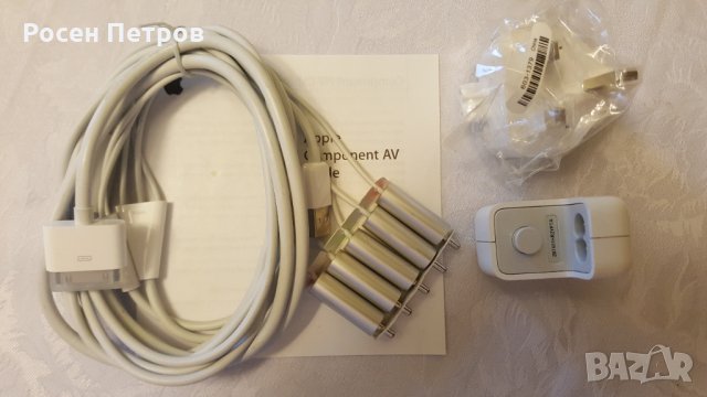 Нов „Apple Component AV Cable“ за iPod и iPhone, снимка 3 - iPod - 27150078