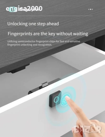 Умна ключалка с пръстов отпечатък 