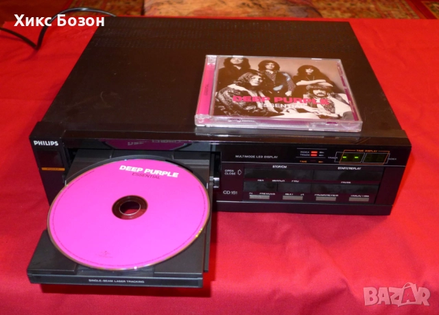 Philips CD151 моднат си-ди плейър CD player с фантастичен   аналогов звук, снимка 6 - Други - 52813595