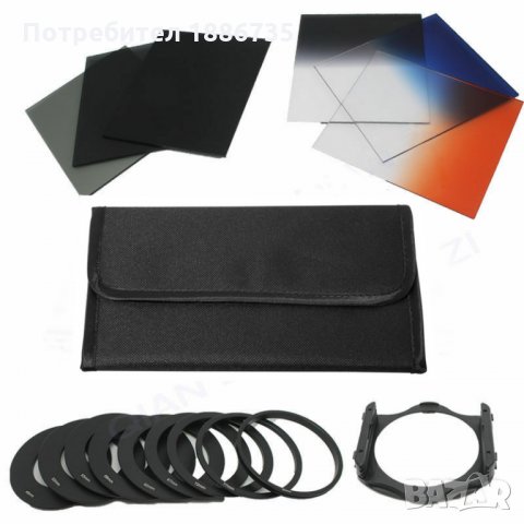 Комплект неутрални и градиентни Cokin P филтри, снимка 2 - Обективи и филтри - 33151545