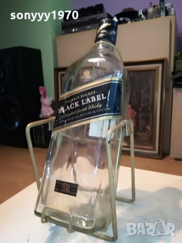johney walker-black BIG 3l празно шише с люлка 1507211129, снимка 9 - Колекции - 33526765
