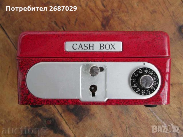  Касичка, каса, сейф - метал, популярна банка, детска, малка, снимка 4 - Други ценни предмети - 28944887