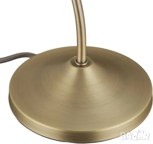 Банкерска лампа  - бял абажур - нотариална лампа E14, снимка 6 - Настолни лампи - 47961858