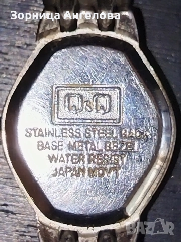 Японски часовник Q&Q Quartz. Не работи, снимка 3 - Дамски - 53487270