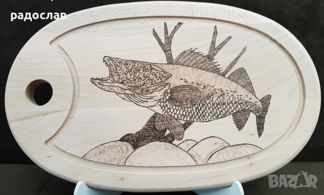 Ръчно гравирана дъска , снимка 2 - Аксесоари за кухня - 53503941