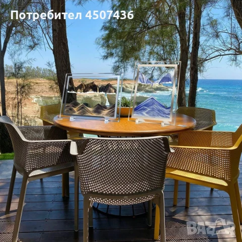 Стъклен пясъчен арт-Стояща динамична 3D картина с движещ се пясък, декорация за дома и офис , снимка 3 - Декорация за дома - 50797195